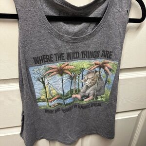 Small Grey “Where the Wild Things Are” Tank Top